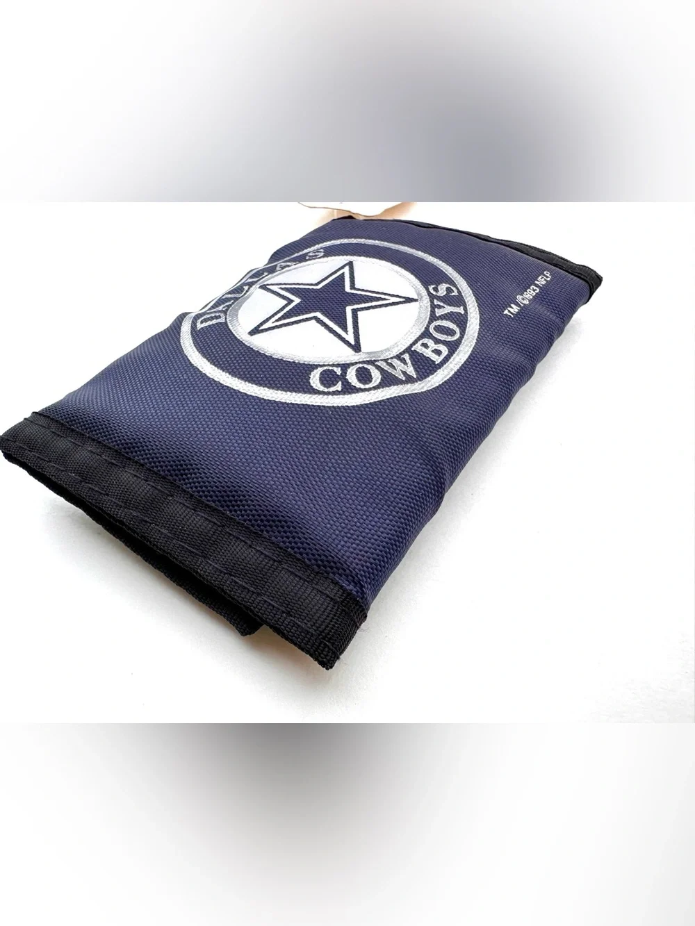 Vintage NFL Dallas Cowboys Navy Blue Nylon Trifold NWT